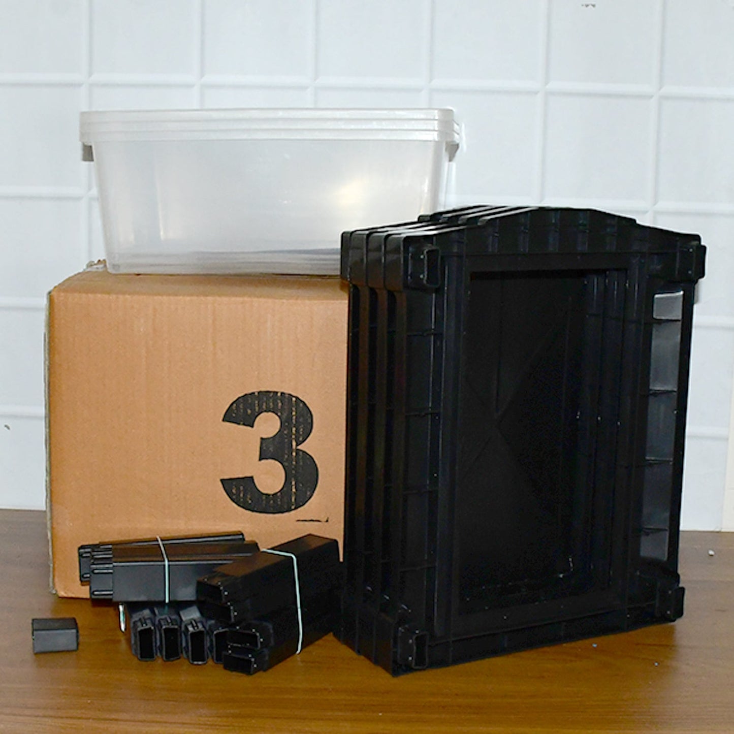 3-Layer Classic Transparent Drawer Storage Organizer