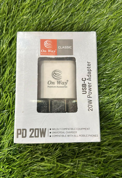 ADAPTER PD 20W TYPE C ONWAY