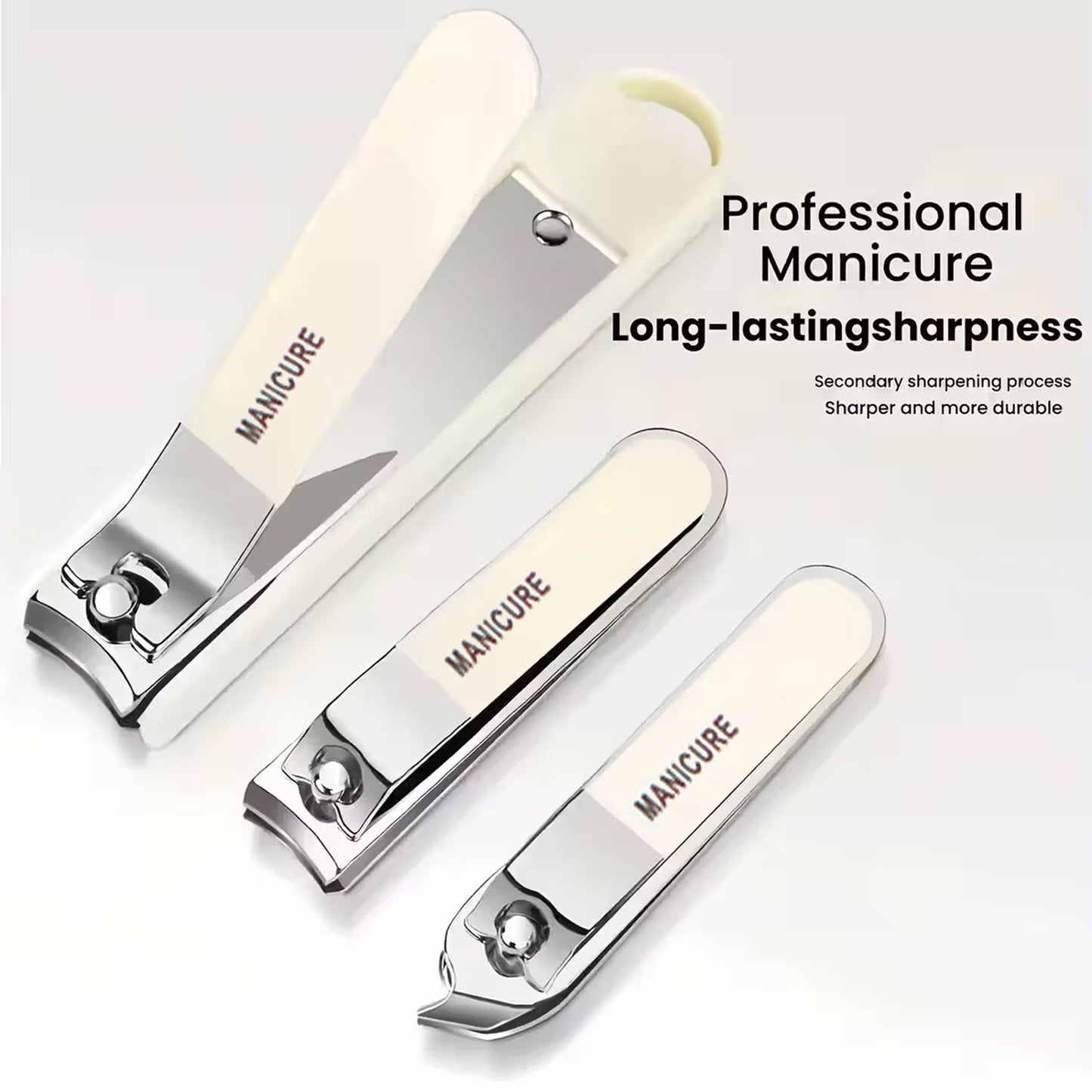 8 in 1 Premium Manicure & Pedicure Grooming Kit - (Set)