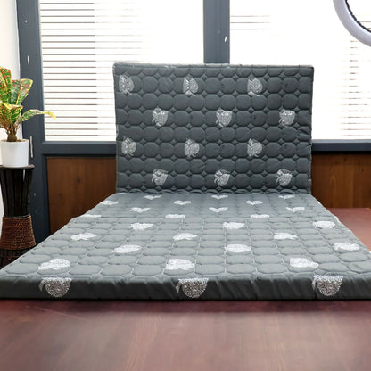 3 Fold Foldable Mattress – Portable & Comfortable Sleeping Bed for Home & Travel