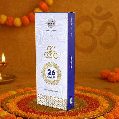 26 Carat Premium Dry Masala Stick Agarbatti (1Box/250Gm)